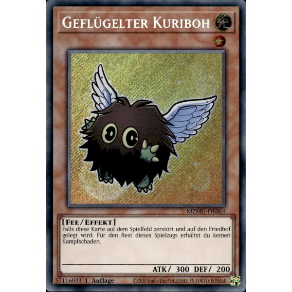 Gefl&uuml;gelter Kuriboh MZMU-DE064