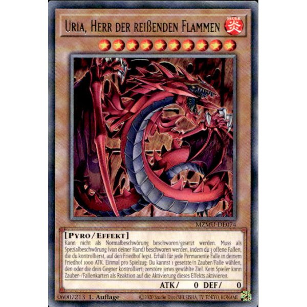 Uria, Herr der rei&szlig;enden Flammen MZMU-DE074