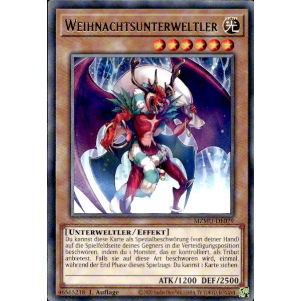 Weihnachtsunterweltler MZMU-DE079