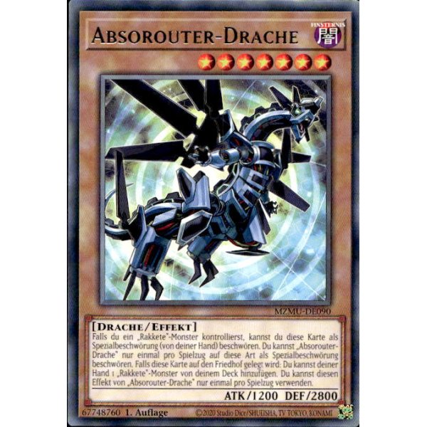 Absorouter-Drache MZMU-DE090