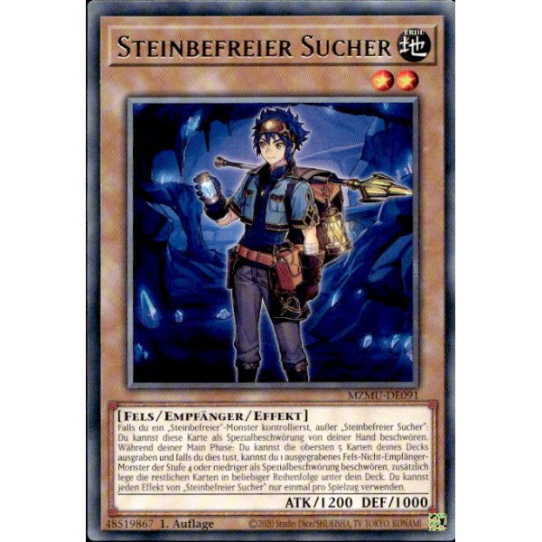 Steinbefreier Sucher MZMU-DE091