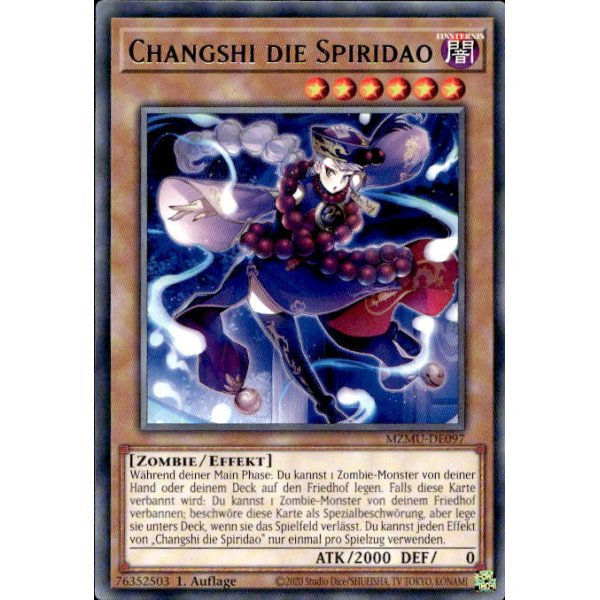 Changshi die Spiridao MZMU-DE097
