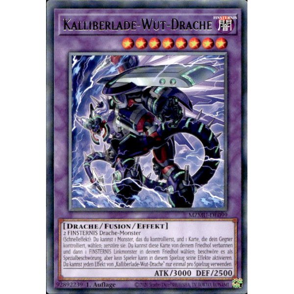 Kalliberlade-Wut-Drache MZMU-DE099