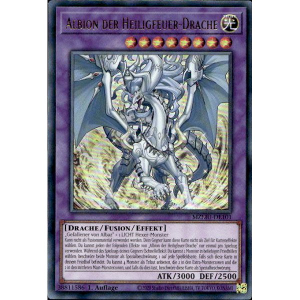 Albion der Heiligfeuer-Drache MZMU-DE101