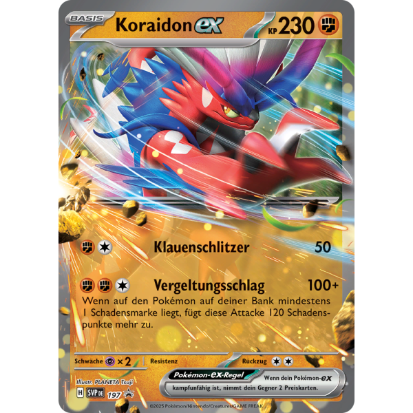 Koraidon ex SVP 197