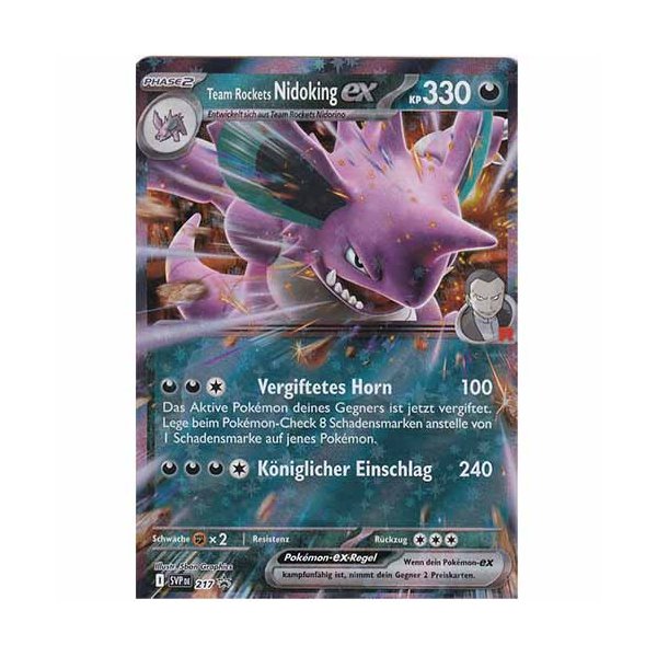 Team Rockets Nidoking ex SVP217