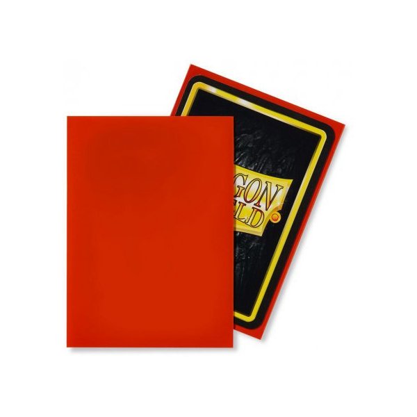Dragon Shield Standard Sleeves - Tangerine (60 Kartenh&uuml;llen)
