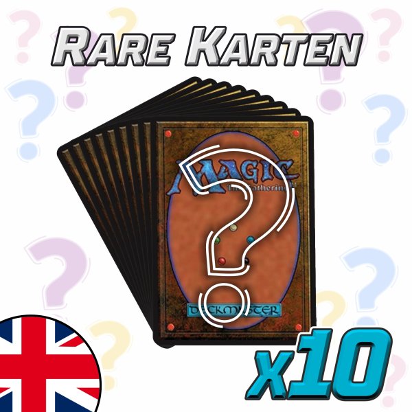 10x unterschiedliche Rares (englisch)