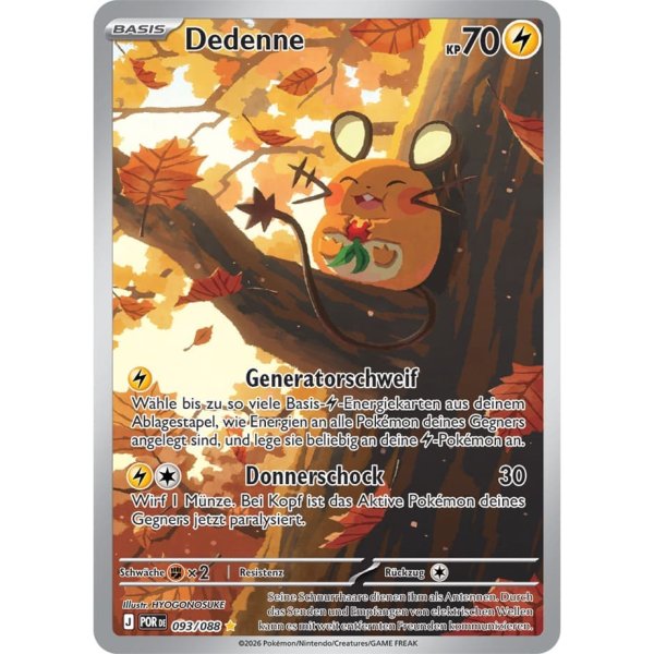 Dedenne 093/088 Illustration Rare