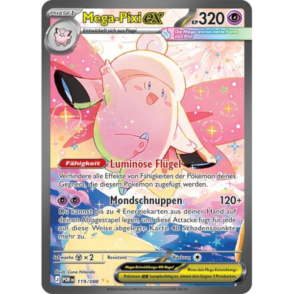 Mega-Pixi-ex 119/088 Special Illustration Rare