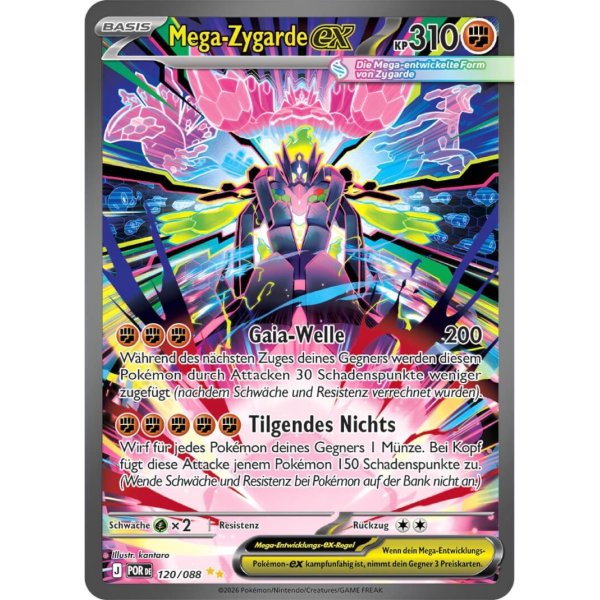 Mega-Zygarde-ex 120/088 Special Illustration Rare
