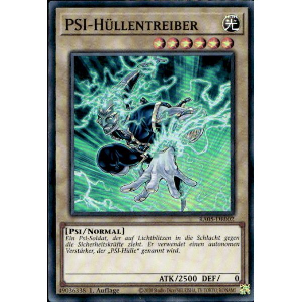 PSI-H&uuml;llentreiber RA05-DE002 (Super Rare)