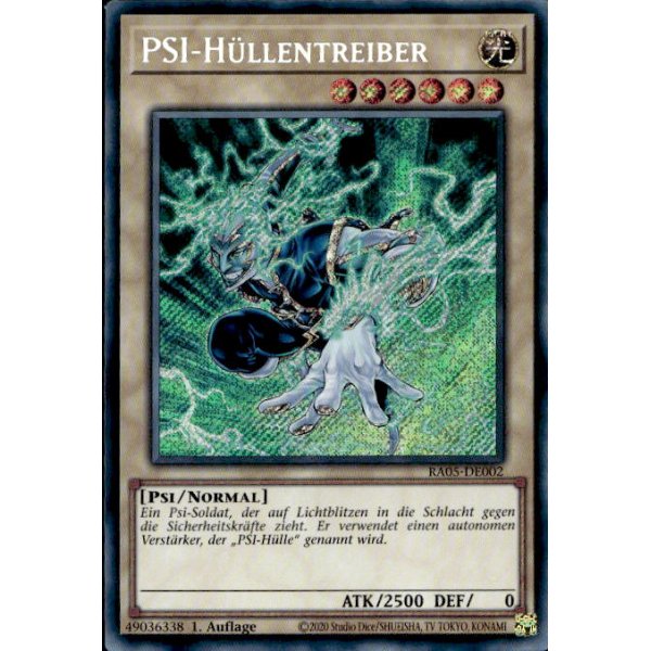 PSI-H&uuml;llentreiber RA05-DE002 (Secret Rare)