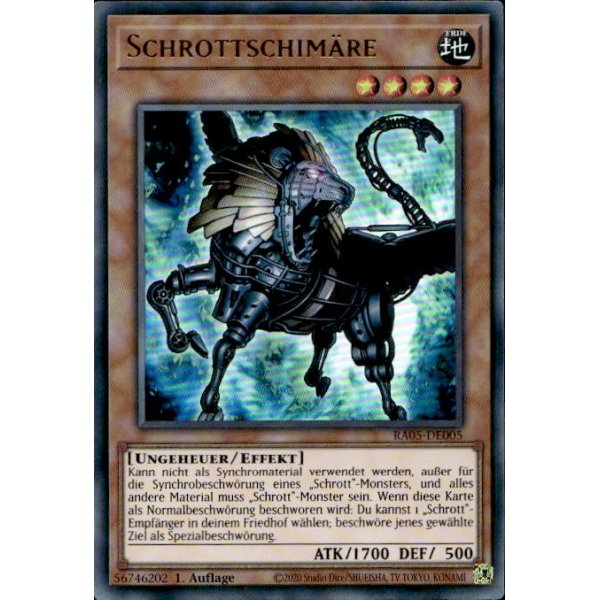 Schrottschim&auml;re RA05-DE005 (Ultra Rare)