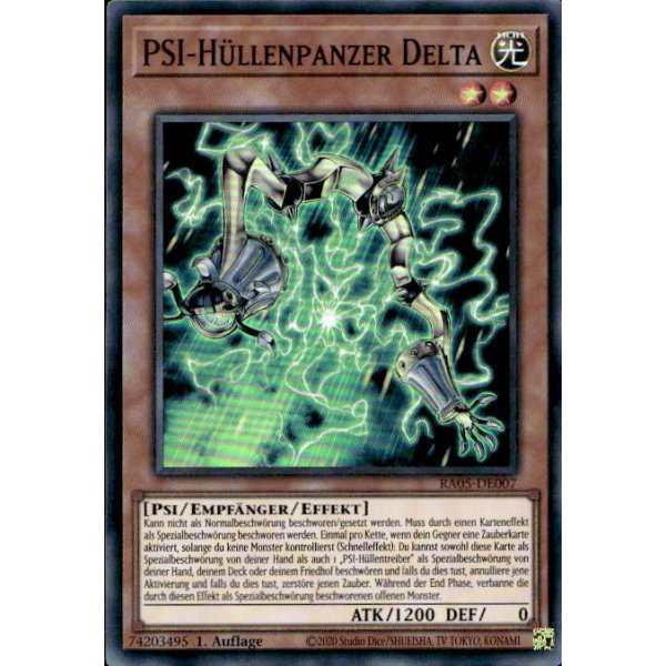 PSI-H&uuml;llenpanzer Delta RA05-DE007 (Super Rare)
