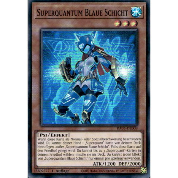 Superquantum Blaue Schicht RA05-DE009 (Super Rare)