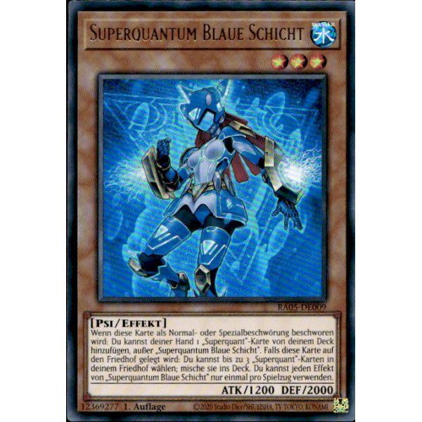 Superquantum Blaue Schicht RA05-DE009 (Ultra Rare)
