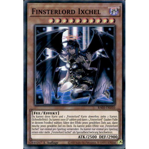 Finsterlord Ixchel RA05-DE010 (Super Rare)