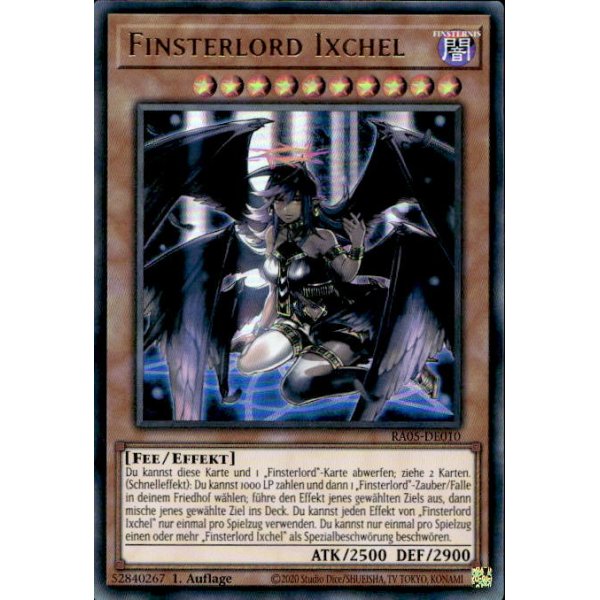 Finsterlord Ixchel RA05-DE010 (Ultra Rare)