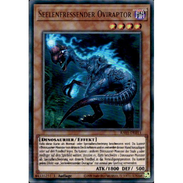 Seelenfressender Oviraptor RA05-DE011 (Ultra Rare)