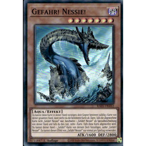 Gefahr! Nessie! RA05-DE012 (Super Rare)