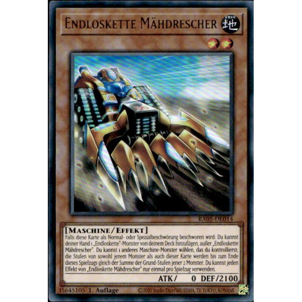 Endloskette M&auml;hdrescher RA05-DE014 (Ultra Rare)