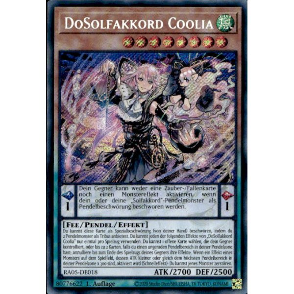 DoSolfakkord Coolia RA05-DE018 (Secret Rare)