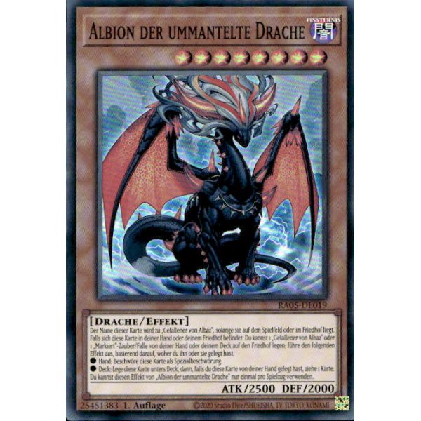 Albion der ummantelte Drache RA05-DE019 (Super Rare)