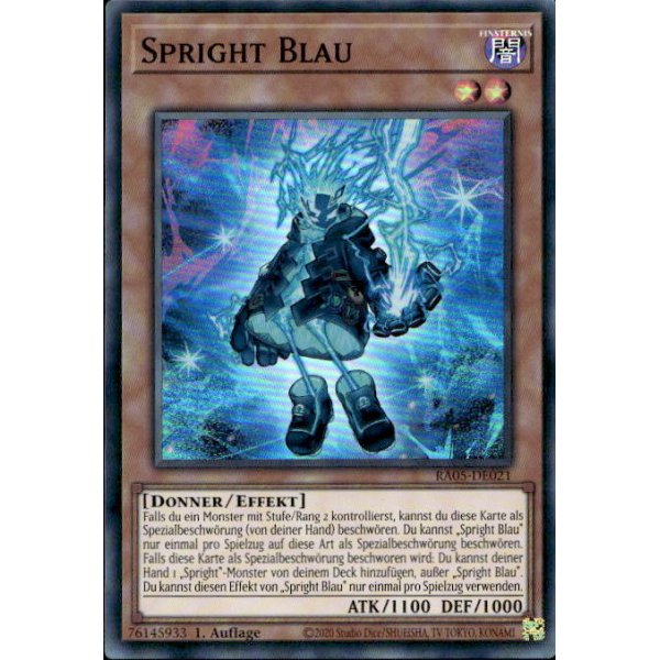 Spright Blau RA05-DE021 (Super Rare)