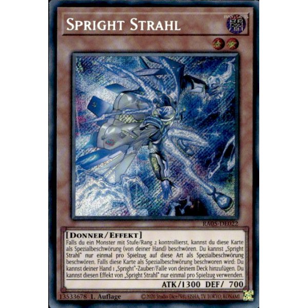 Spright Strahl RA05-DE022 (Secret Rare)