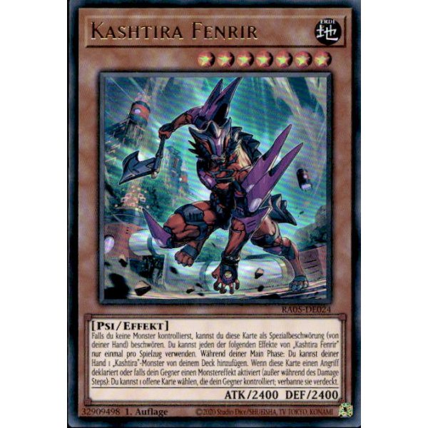 Kashtira Fenrir RA05-DE024 (Ultra Rare)
