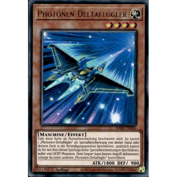 Photonen-Deltafl&uuml;gler RA05-DE026 (Ultra Rare)