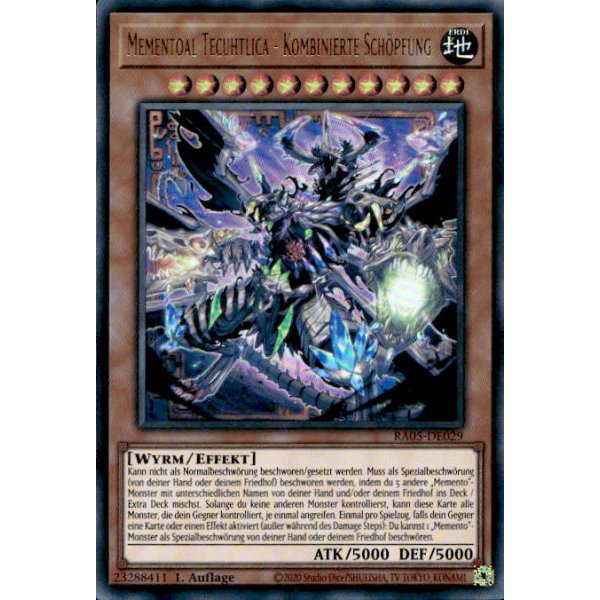 Mementoal Tecuhtlica - Kombinierte Sch&ouml;pfung RA05-DE029 (Ultra Rare)