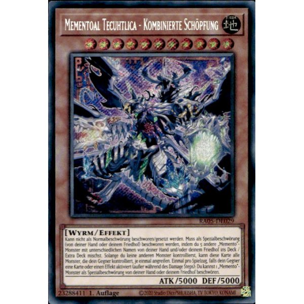 Mementoal Tecuhtlica - Kombinierte Sch&ouml;pfung RA05-DE029 (Secret Rare)