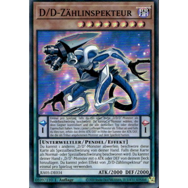 D/D-Z&auml;hlinspekteur RA05-DE034 (Super Rare)