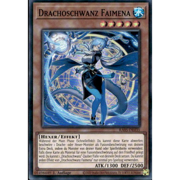 Drachoschwanz Faimena RA05-DE035 (Super Rare)