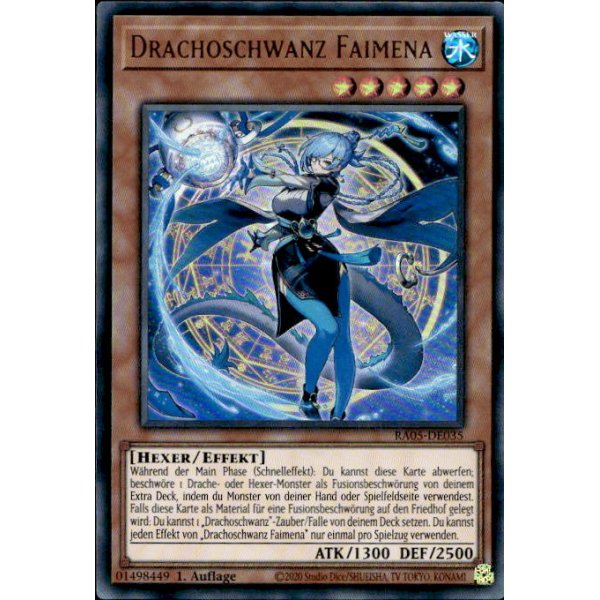 Drachoschwanz Faimena RA05-DE035 (Ultra Rare)
