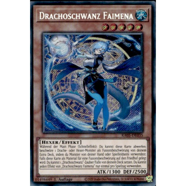 Drachoschwanz Faimena RA05-DE035 (Secret Rare)