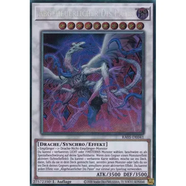 Abgeheuerlicher Dis Pater RA05-DE041 (Secret Rare)