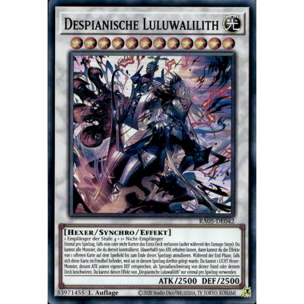 Despianische Luluwalilith RA05-DE042 (Super Rare)