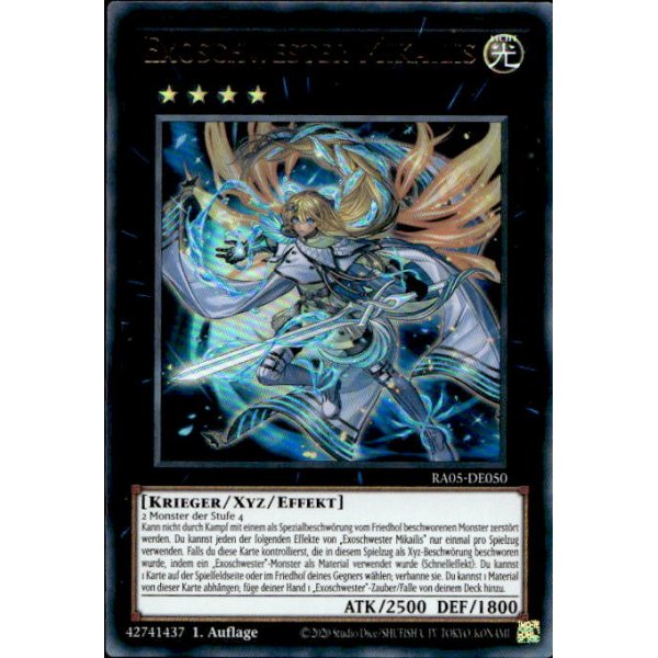 Exoschwester Mikailis RA05-DE050 (Ultra Rare)
