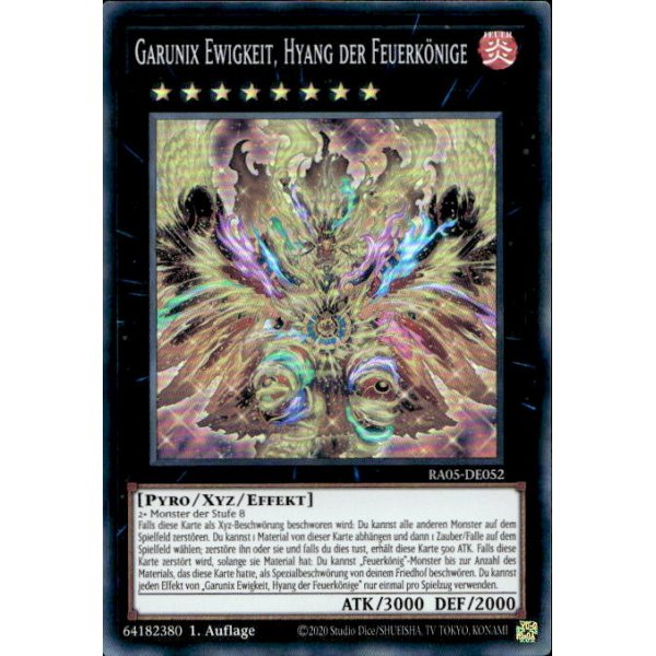 Garunix Ewigkeit, Hyang der Feuerk&ouml;nige RA05-DE052 (Super Rare)