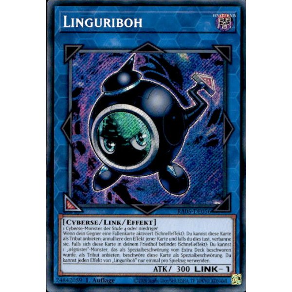 Linguriboh RA05-DE056 (Secret Rare)