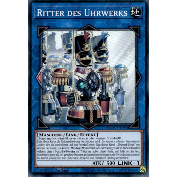 Ritter des Uhrwerks RA05-DE058 (Super Rare)