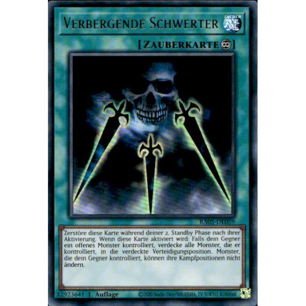 Verbergende Schwerter RA05-DE059 (Ultra Rare)