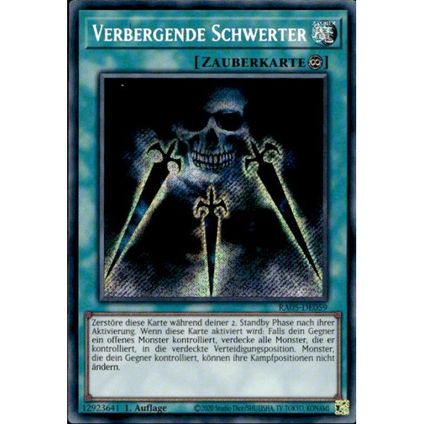 Verbergende Schwerter RA05-DE059 (Secret Rare)