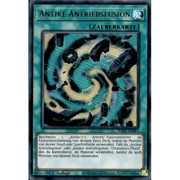 Antike Antriebsfusion RA05-DE063 (Ultra Rare)