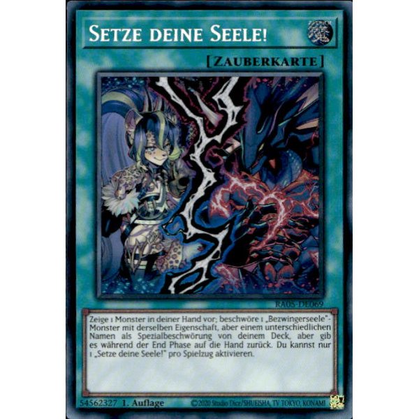 Setze deine Seele! RA05-DE069 (Secret Rare)