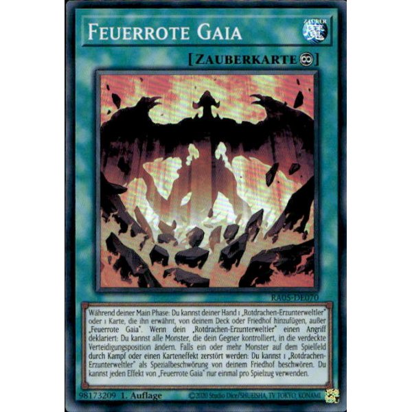 Feuerrote Gaia RA05-DE070 (Super Rare)