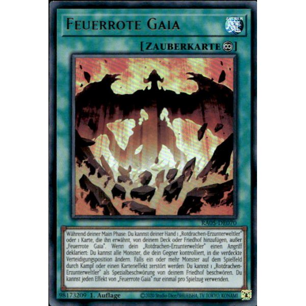 Feuerrote Gaia RA05-DE070 (Ultra Rare)